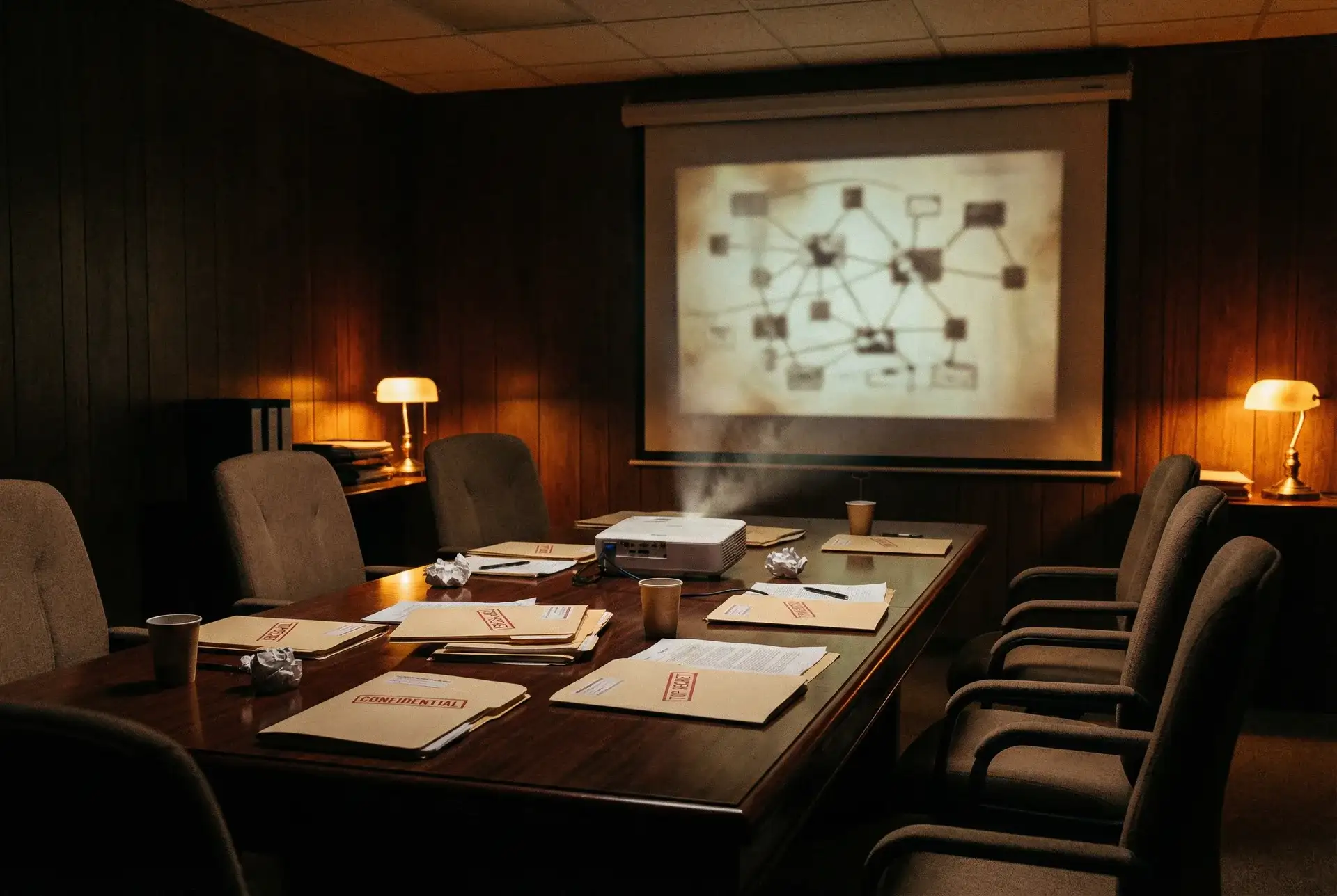 暗网黑料 - 秘密会议现场还原